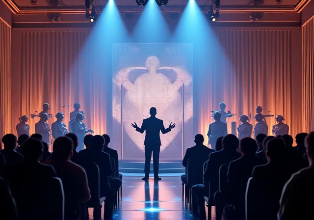 Corporate award ceremony na may entertainment