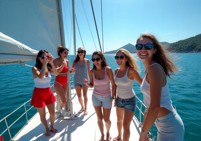 Corporate team building sa yacht sa Cebu